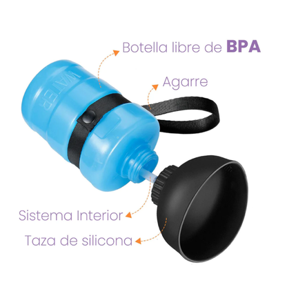 Botella De Agua Portatil Para Mascota