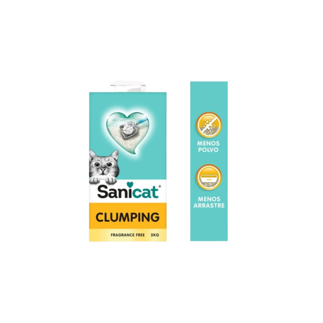 Arena Sanicat Clumping 5 Kg