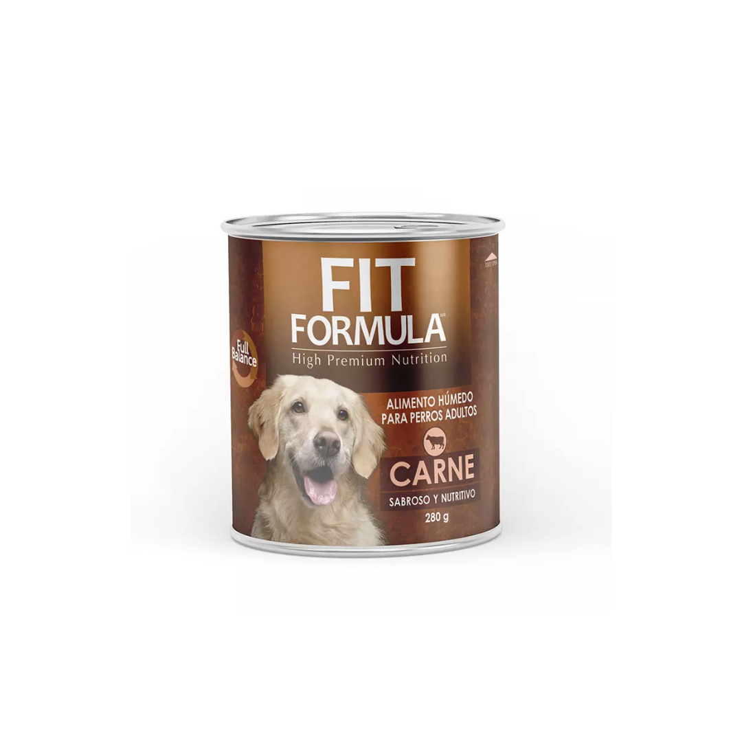 Fit Formula Lata Para Perro Adulto Carne