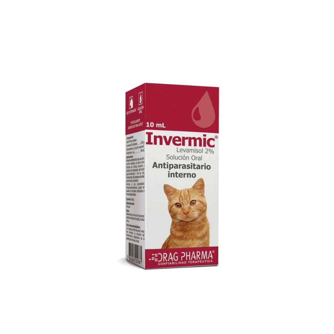 Invermic Gotas Gato 10 ml