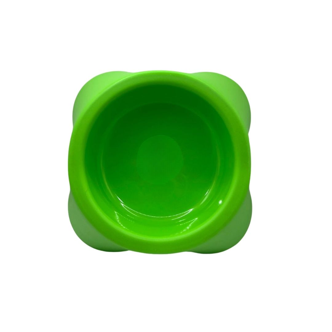 Plato Plastico Base Cuadrada 19 cm