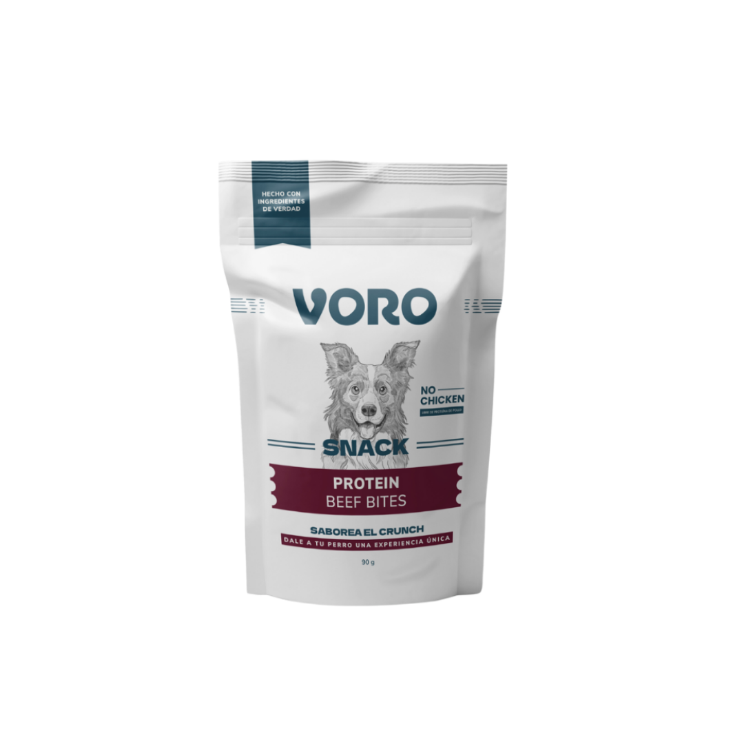 VORO SNACK SABOR HIGADO DE VACUNO (LIBRE DE POLLO) 90G