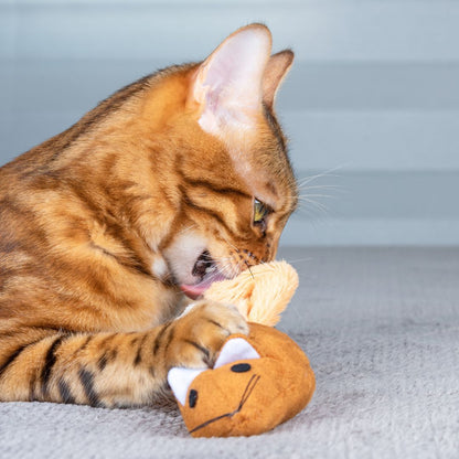 Juguete Raton con Cola Y tubo de Catnip