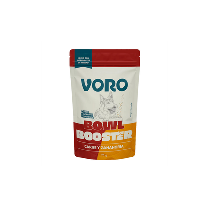 VORO BOWL BOOSTER SABOR A CARNE Y ZANAHORIA 70G